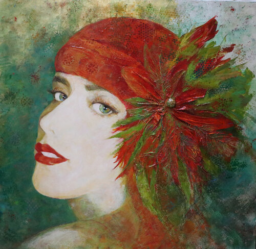 SELF-PORTRAIT de Mascha Chelius, Pintura a la venta en Singulart