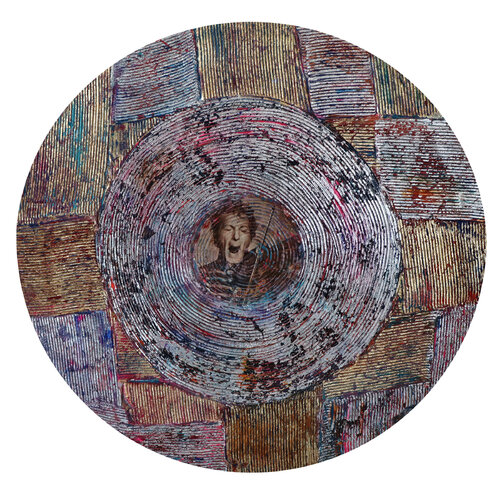 VINYL MOOD van Mascha Chelius, Schilderij te koop op Singulart