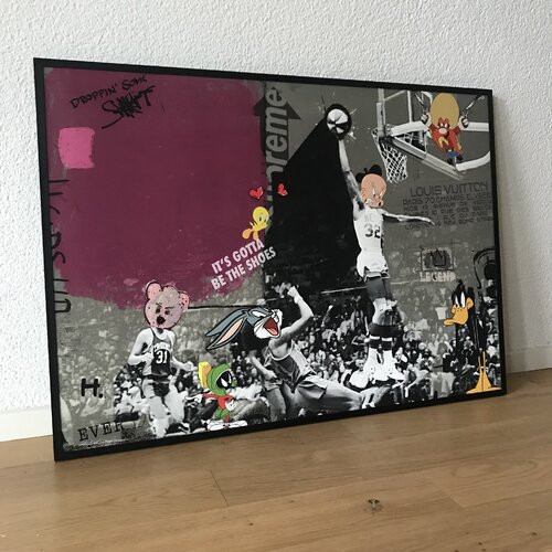 Gametime - Basketball van Stefan Bammert, Afdruk te koop op Singulart