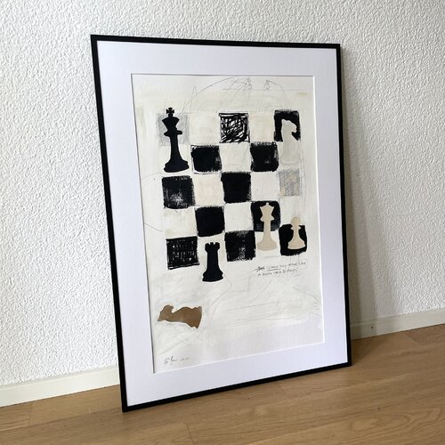 Gens una Sumus - Chess by Stefan Bammert, 회화 for Sale on Singulart