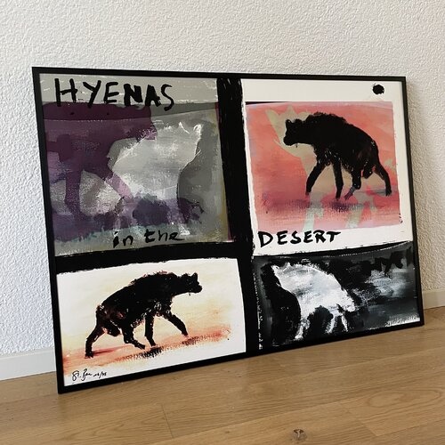 Hyenas von Stefan Bammert, Druck kaufen auf Singulart