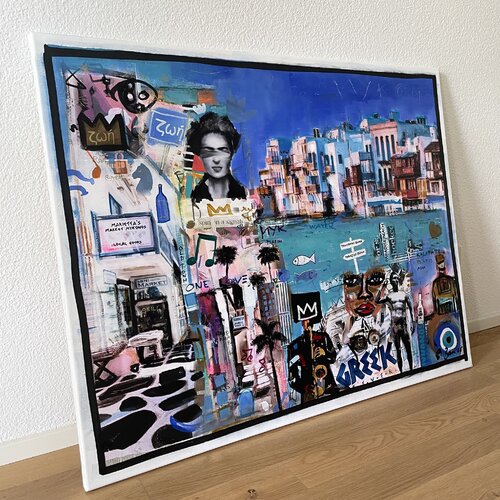 Mykonos von Stefan Bammert, Malerei kaufen auf Singulart