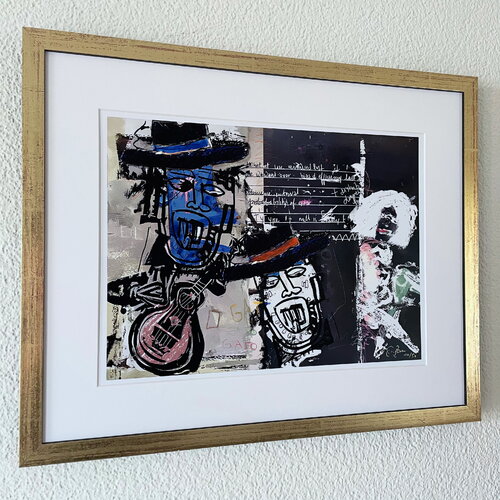 Los Mariachis by Stefan Bammert, Print for Sale on Singulart