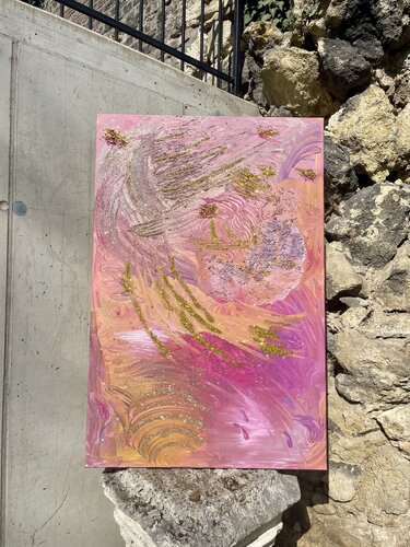 L‘ amour Rose von Christina Sachsen-Coburg und Gotha, Malerei kaufen auf Singulart