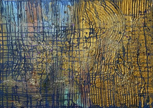 „Gold Motion“ von Christina Sachsen-Coburg und Gotha, Malerei kaufen auf Singulart