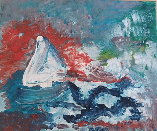 Starnberger see von Anggi Kristianti, Malerei kaufen auf Singulart