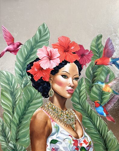 CONSUELA von Lorry Borges, Malerei kaufen auf Singulart