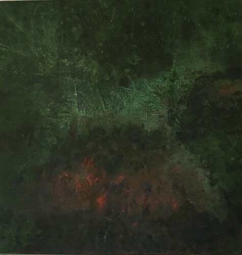 La Montagne Pele van Maryse Pique, Schilderij te koop op Singulart