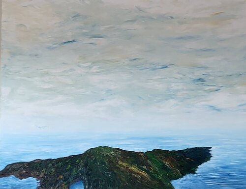 Island Sanctuary by ROBERT VENAFRO, Painting for Sale on Singulart