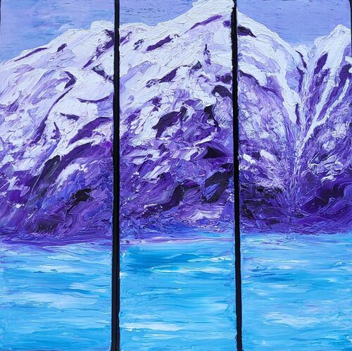 Pilgrim's Ascent Triptych ROBERT VENAFRO