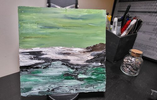 Brine Inlet van ROBERT VENAFRO, Schilderij te koop op Singulart