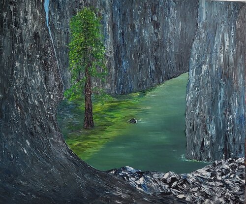 Aligned With What Remains von ROBERT VENAFRO, Malerei kaufen auf Singulart