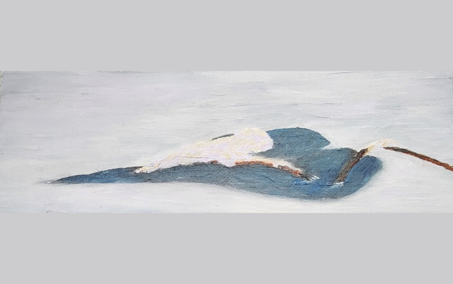 Quiet Interval Mini ROBERT VENAFRO Original painting for sale