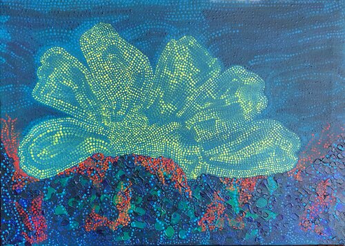 Garden of the Sea de Lisett Llorens, Pintura a la venta en Singulart