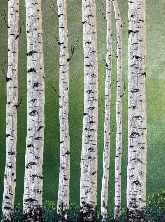 Late Afternoon in Emerald and Silver Lisett Llorens