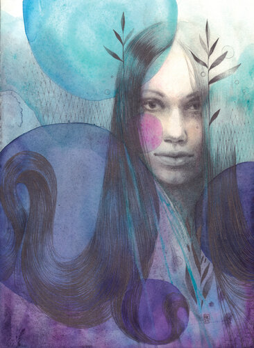 Follow the fog by Natalia Nik, Work on Paper for Sale on Singulart