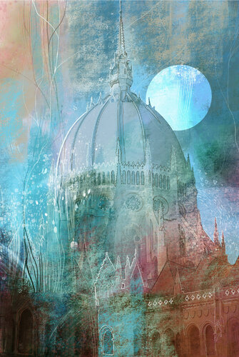 Winter Budapest de Natalia Nik, Digital a la venta en Singulart