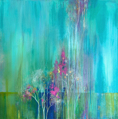 Summer Mood de Natalia Nik, Pintura a la venta en Singulart