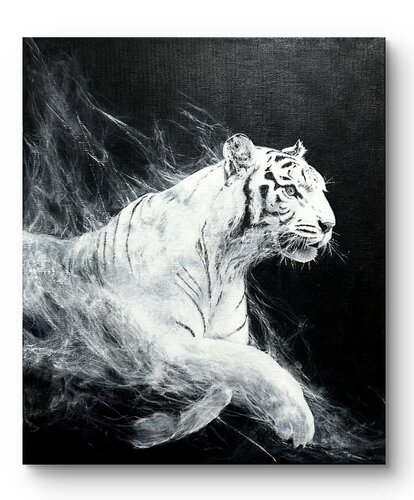 White Anima #2 par Mai Mizuuchi, Peinture en vente sur Singulart