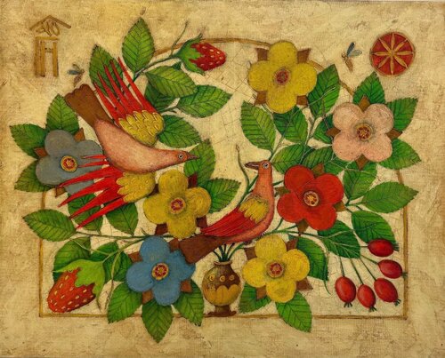 Doves de Vyacheslav Gayun, Pintura a la venta en Singulart
