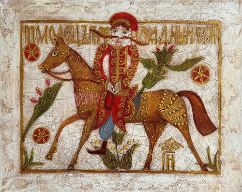 Cossack van Vyacheslav Gayun, Schilderij te koop op Singulart