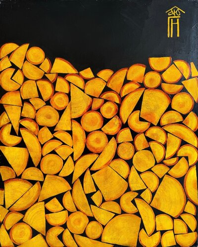 Firewood von Vyacheslav Gayun, Malerei kaufen auf Singulart