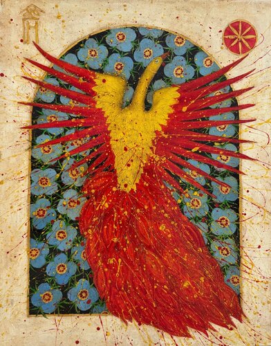 Firebird di Vyacheslav Gayun, Pittura in vendita su Singulart