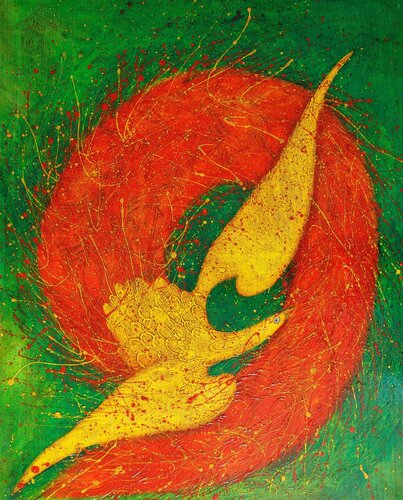 Firebird par Vyacheslav Gayun, Peinture en vente sur Singulart