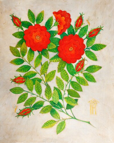 Rosehip van Vyacheslav Gayun, Schilderij te koop op Singulart