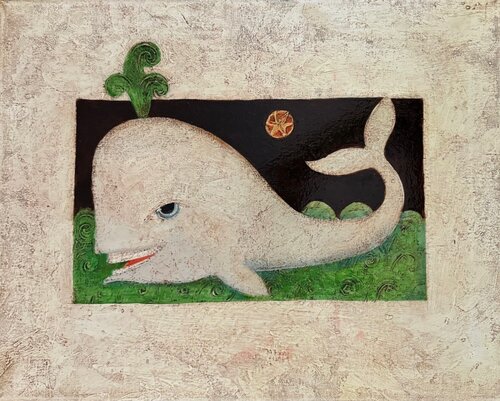 Whale von Vyacheslav Gayun, Malerei kaufen auf Singulart