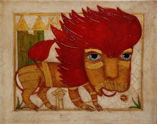 Lion par Vyacheslav Gayun, Peinture en vente sur Singulart