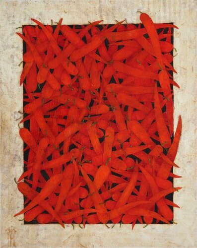 Peppers by Vyacheslav Gayun, Painting for Sale on Singulart