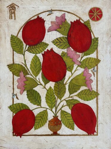 Pomegranate di Vyacheslav Gayun, Pittura in vendita su Singulart