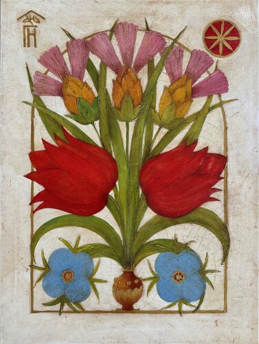 Flowers par Vyacheslav Gayun, Peinture en vente sur Singulart