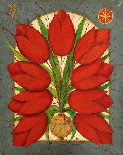 Bouquet van Vyacheslav Gayun, Schilderij te koop op Singulart