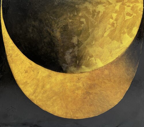 Golden bowl par Vyacheslav Gayun, Peinture en vente sur Singulart