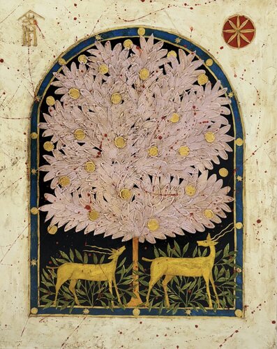 Under the tree of life van Vyacheslav Gayun, Schilderij te koop op Singulart