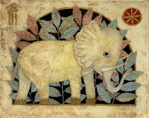 Elephant van Vyacheslav Gayun, Schilderij te koop op Singulart