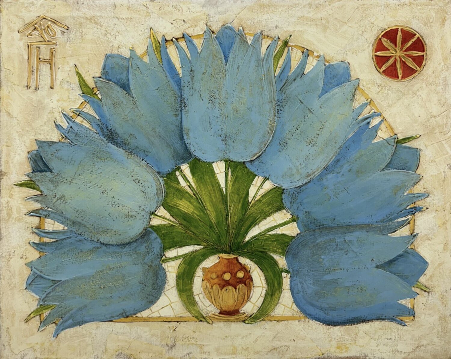 Blue tulips Vyacheslav Gayun