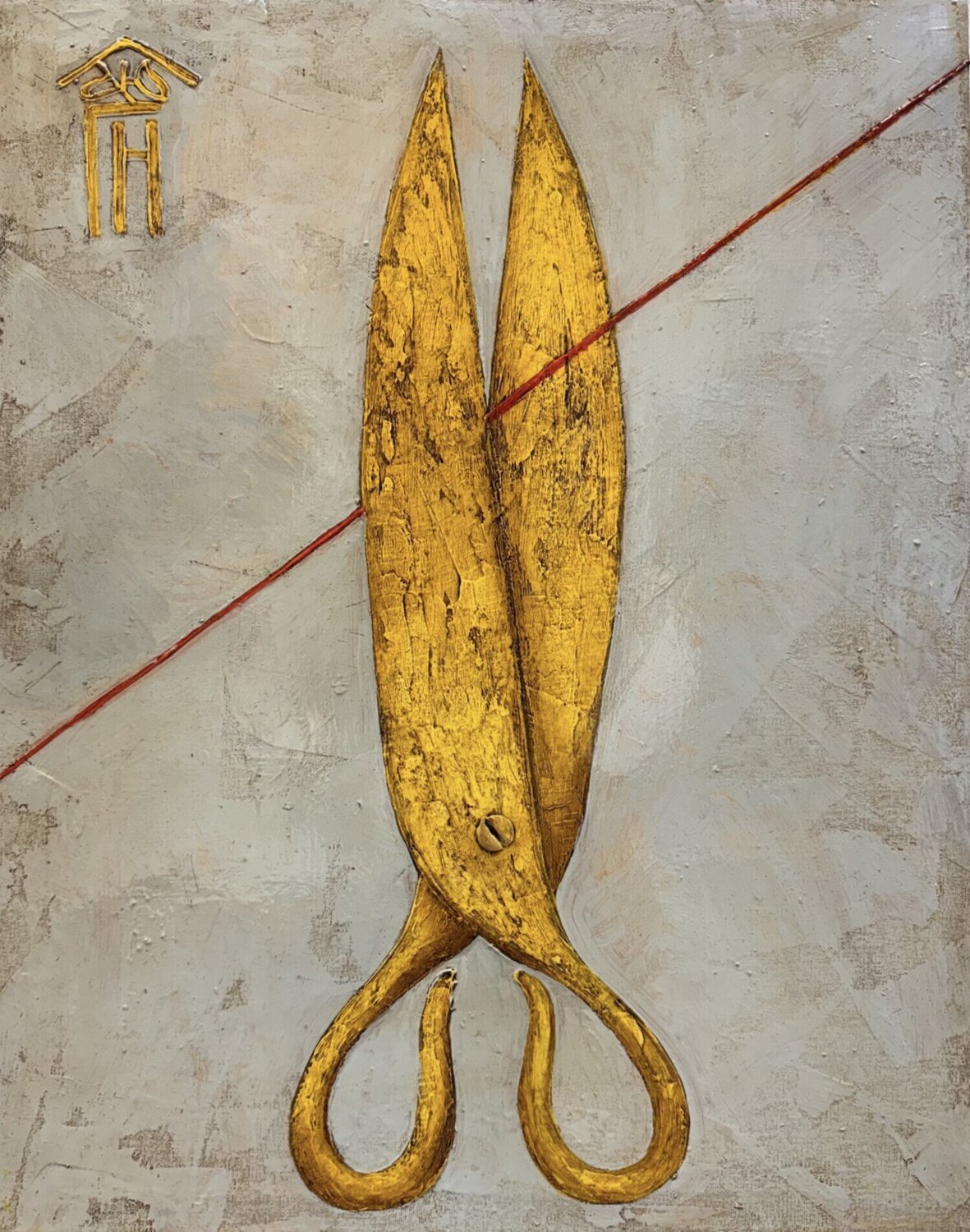 Scissors and thread Vyacheslav Gayun