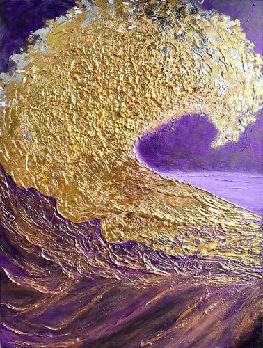Celestial Wave de Joyce Tan, Pintura a la venta en Singulart