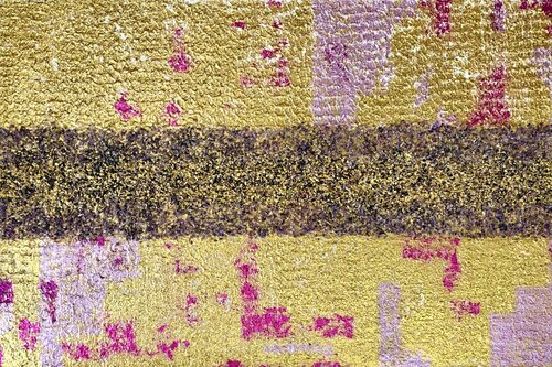 Amethyst Shards in Gold Shimmer de Joyce Tan, Pintura a la venta en Singulart