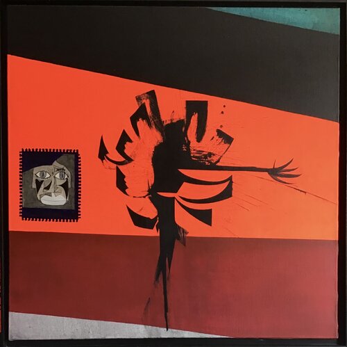 MARS ON FIRE van Pejman Ebadi, Schilderij te koop op Singulart