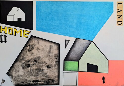 Homeland by Pejman Ebadi, 회화 for Sale on Singulart