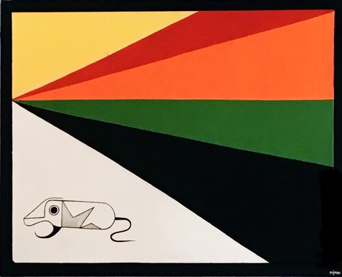 RAYS of DIVINE by Pejman Ebadi, Painting for Sale on Singulart