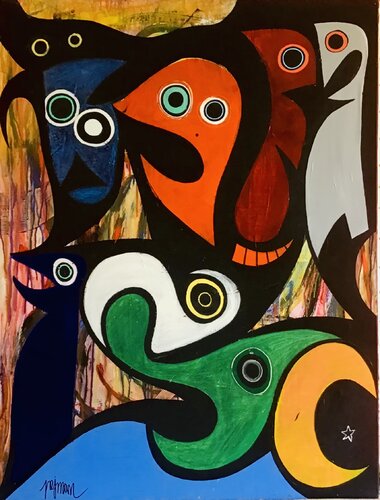 REVERSE di Pejman Ebadi, Pittura in vendita su Singulart