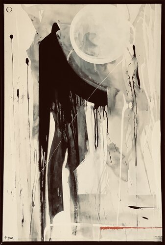 MAN DOWN van Pejman Ebadi, Schilderij te koop op Singulart