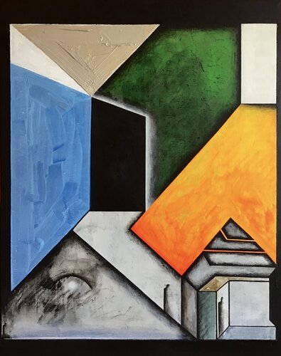 Le Passage van Pejman Ebadi, Schilderij te koop op Singulart