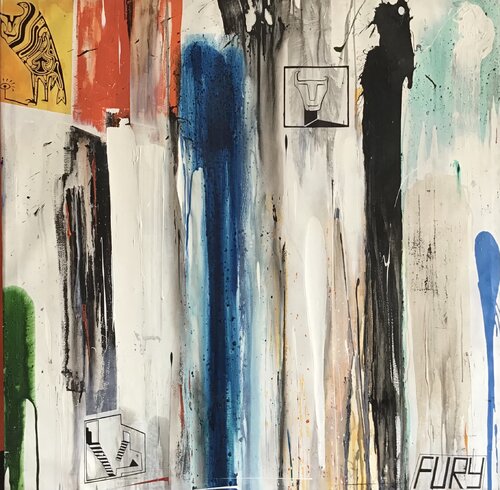 FURY di Pejman Ebadi, Pittura in vendita su Singulart