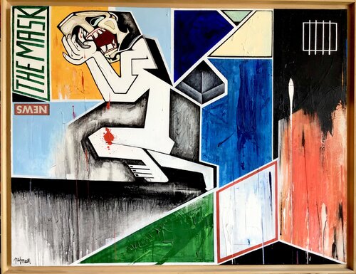 The MASK van Pejman Ebadi, Schilderij te koop op Singulart